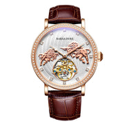 Diamond-embedded Commemorative Watch