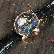Large Dial Hollow Automatic Mechanical Watch