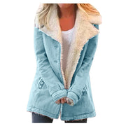 Fleece Warm Cotton-padded Jacket For Women