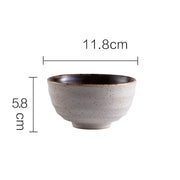 Creative Style Retro Stoneware Rice Bowl