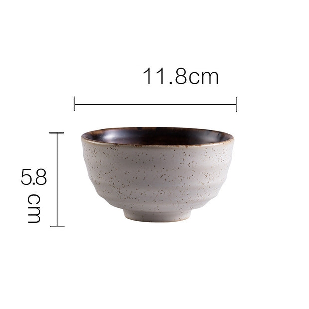 Creative Style Retro Stoneware Rice Bowl