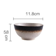 Creative Style Retro Stoneware Rice Bowl