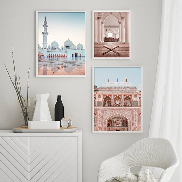 Islamic Small Fresh Living Room Bedroom Background Wall Desert Picture