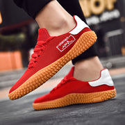 Spring and Summer Flying Woven Casual Shoes