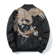 New Embroidered Jacket Men's and Women's Lovers Baseball Uniform