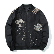 New Embroidered Jacket Men's and Women's Lovers Baseball Uniform