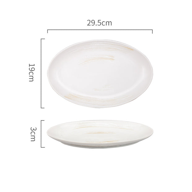 Hand-Painted Underglaze Creative Ceramic Household Tableware