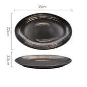 Hand-Painted Underglaze Creative Ceramic Household Tableware