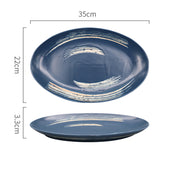 Hand-Painted Underglaze Creative Ceramic Household Tableware