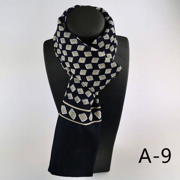 Men's Double Layer Washed With Cashmere Scarf