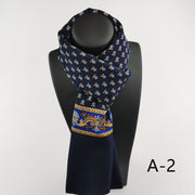 Men's Double Layer Washed With Cashmere Scarf