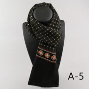 Men's Double Layer Washed With Cashmere Scarf