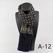 Men's Double Layer Washed With Cashmere Scarf