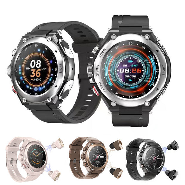 T92 Smart Watch Bluetooth Headset Three-in-one Call