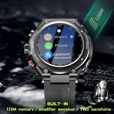 T92 Smart Watch Bluetooth Headset Three-in-one Call