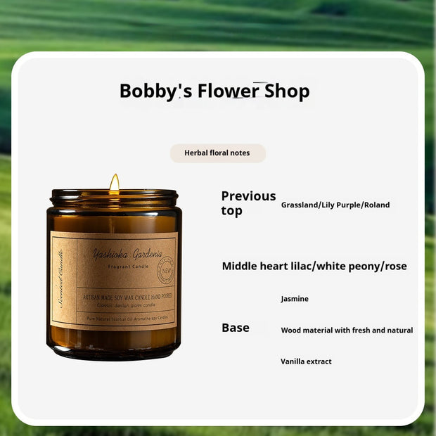 Smoke-free Soy Wax High-end Hand Gift Aromatherapy Candle