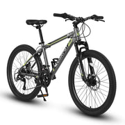 24 Inch Mountain bike , Steel Frame, Shimano 21 Speed Mountain Bike