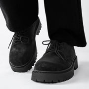 Men's Shoes Thick Sole Casual Retro Height Increasing