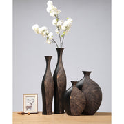 Retro Affordable Luxury Vertical High Floor Vase Decoration