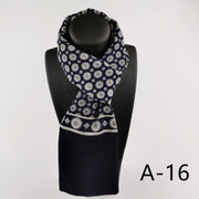 Men's Double Layer Washed With Cashmere Scarf