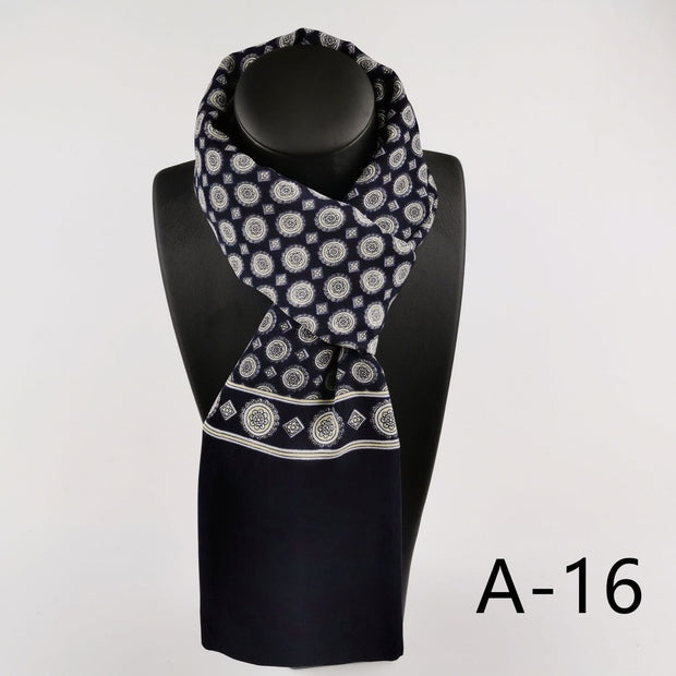 Men's Double Layer Washed With Cashmere Scarf