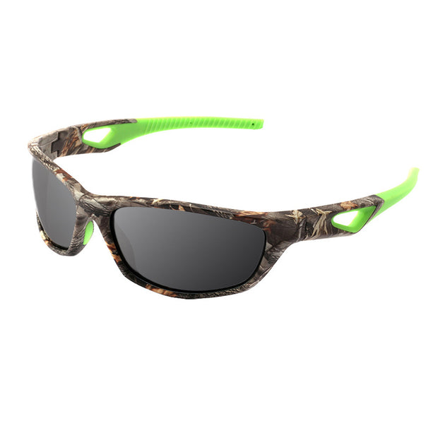 camouflage sports riding glasses fishing polarized sunglasses color film polarized glasses
