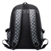 Business Trends Checked Backpack All-matching Casual