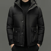 Winter Short Casual Hooded Jacket