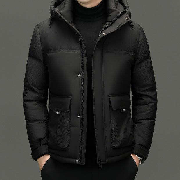 Winter Short Casual Hooded Jacket