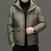 Winter Short Casual Hooded Jacket