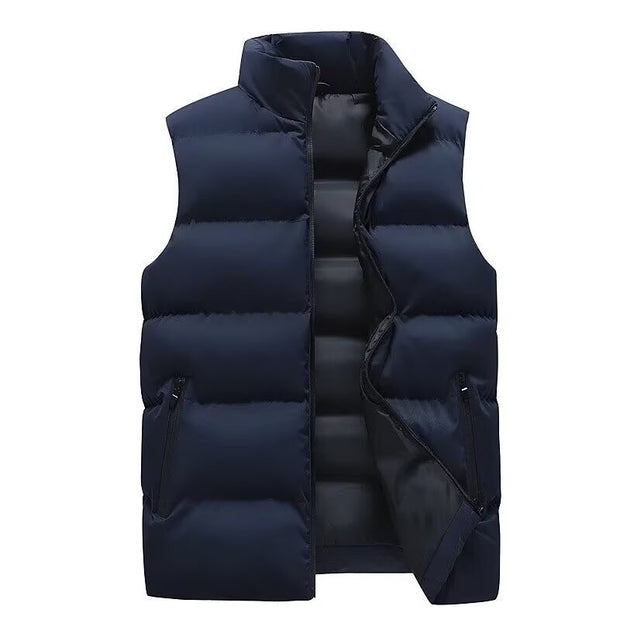 Casual Winter Thickened Vest Jacket Cotton Waistcoat
