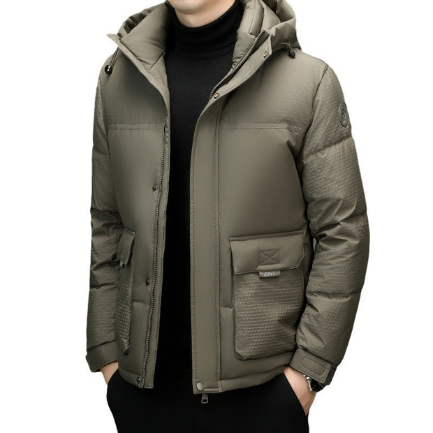 Winter Short Casual Hooded Jacket