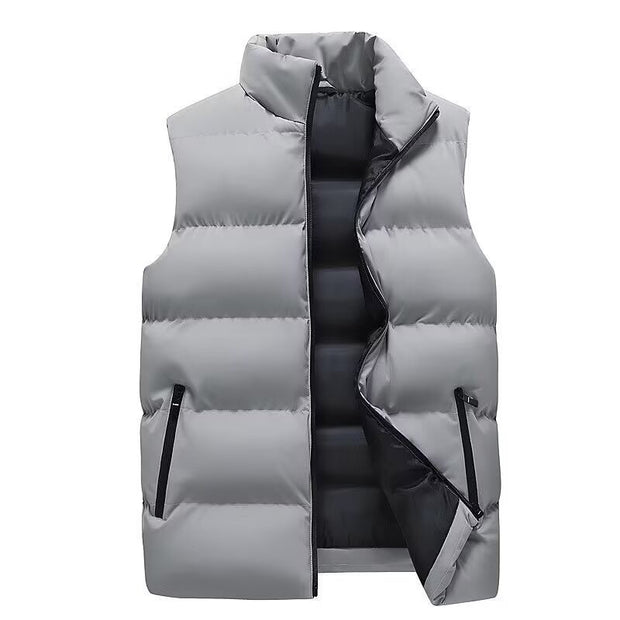 Casual Winter Thickened Vest Jacket Cotton Waistcoat