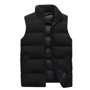 Casual Winter Thickened Vest Jacket Cotton Waistcoat