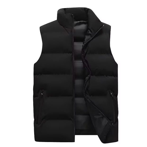 Casual Winter Thickened Vest Jacket Cotton Waistcoat