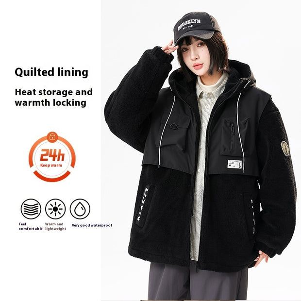 Women’s Lambswool Shell Jacket New Jacket