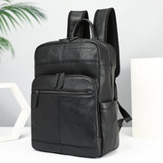 Top Layer Cowhide Backpack Leisure