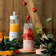 350ml Portable Blender Juicer Electric USB Rechargeable Mixer Smoothie Slushy Cup Juice Blender Bottle USB Charging