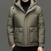 Winter Short Casual Hooded Jacket