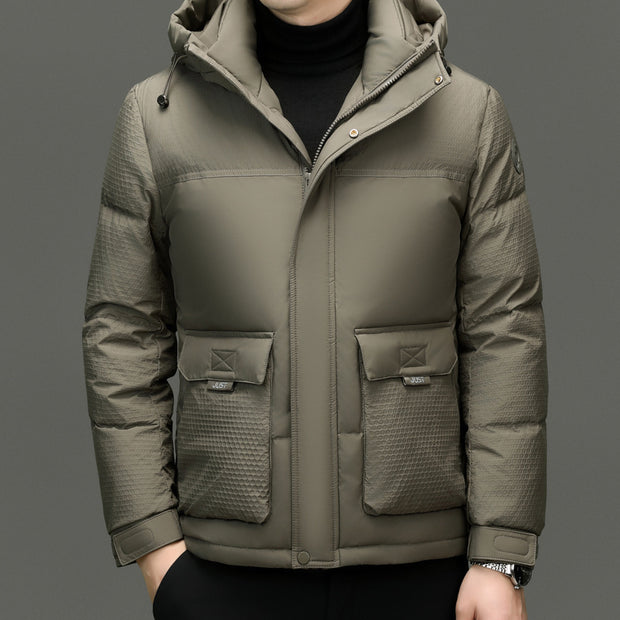 Winter Short Casual Hooded Jacket