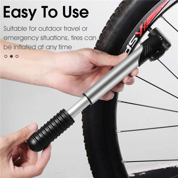 BIKING Portable Mini Bicycle Pum P Cycling Hand Air Pump