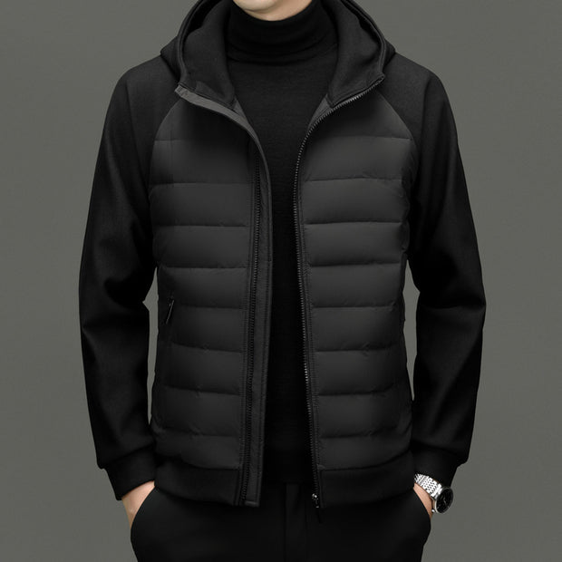 Men's Hooded Lightweight Down Jacket Sweater