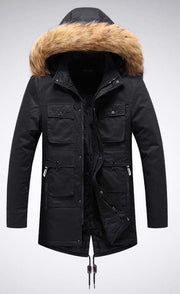 Winter Men's Velvet Thermal Jacket