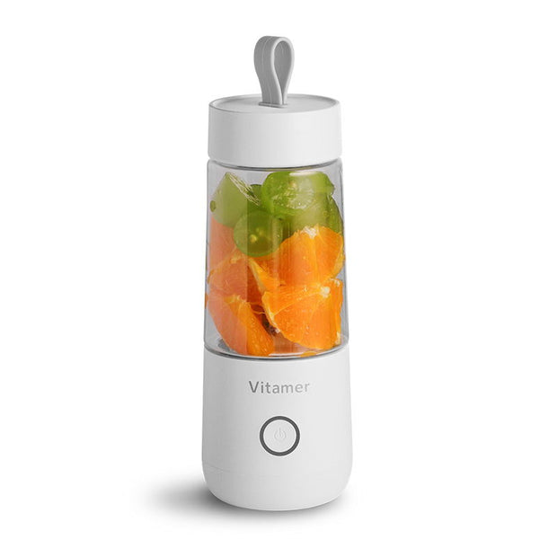 350ml Portable Blender Juicer Electric USB Rechargeable Mixer Smoothie Slushy Cup Juice Blender Bottle USB Charging