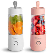 350ml Portable Blender Juicer Electric USB Rechargeable Mixer Smoothie Slushy Cup Juice Blender Bottle USB Charging