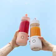 350ml Portable Blender Juicer Electric USB Rechargeable Mixer Smoothie Slushy Cup Juice Blender Bottle USB Charging