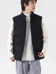 Casual Winter Thickened Vest Jacket Cotton Waistcoat