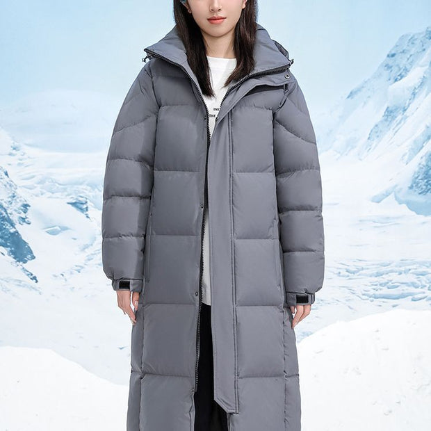 Overknee Long White Jacket