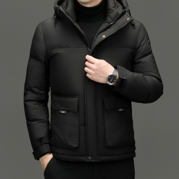 Winter Short Casual Hooded Jacket