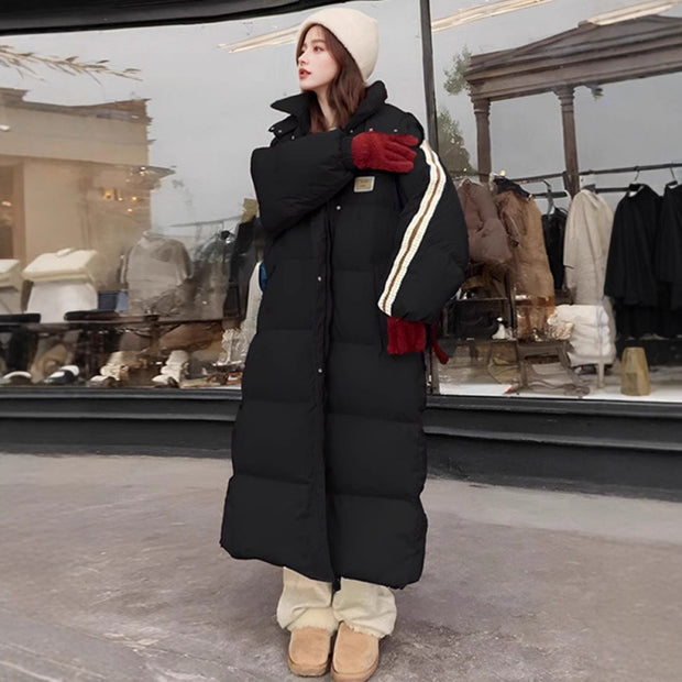 Women's Winter Mid-Length High-End Padded Down Coat